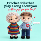 Personalized Song Crochet Doll