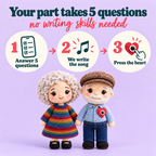 Personalized Song Crochet Doll