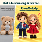 Personalized Song Crochet Doll