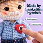 Personalized Song Crochet Doll