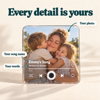 Personalized Song Fridge Magnet