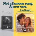 Personalized Song Fridge Magnet